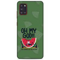 Frutix Karpuz 02 Samsung Galaxy A31 Kılıf Desenli Silikon