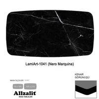 Allzalit LamiArt Masa Tablası 105X210 - DCLAMART-1041 - (Nero Marquina)