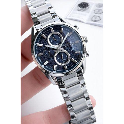 Slazenger Çelik Kordon İç Fonksiyonları Aktif 10 Atm+Bileklik Hediyeli Erkek Kol Saati VS.BLKT.0890