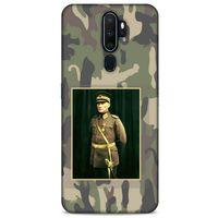 Oppo A5 2020 Kılıf Atatürk (13) Silikon Kap Kamuflaj