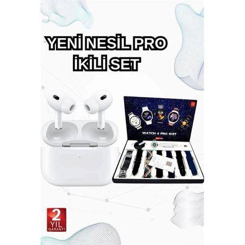 2025 Model Akıllı Saat Ve Yeni Nesil Pro Bluetooth Kulaklık Anc Özelliği