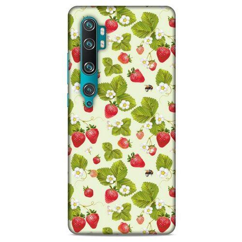 Frutix Çilek 03 Xiaomi Mi Cc9 Pro Kılıf Desenli Silikon