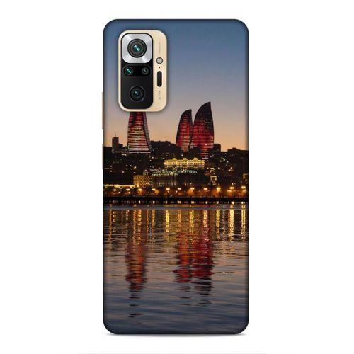 Xiaomi Redmi Note 10 Pro Uyumlu Kılıf Azarbaijan (28) Arka Kapak Alov Kuleleri