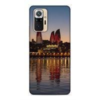 Xiaomi Redmi Note 10 Pro Uyumlu Kılıf Azarbaijan (28) Arka Kapak Alov Kuleleri