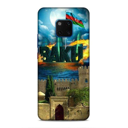 Huawei Mate 20 Pro Uyumlu Kılıf Azarbaijan (50) Shockproof Kılıf Bakü Simgeler