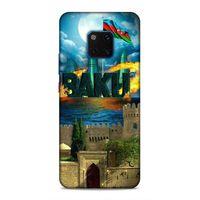 Huawei Mate 20 Pro Uyumlu Kılıf Azarbaijan (50) Shockproof Kılıf Bakü Simgeler