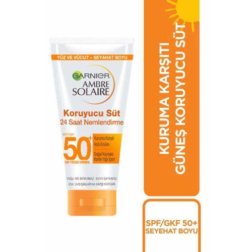 Garnier Ambre Solaire Seyahat Boyu Güneş Koruyucu Süt Gkf50 50 ml