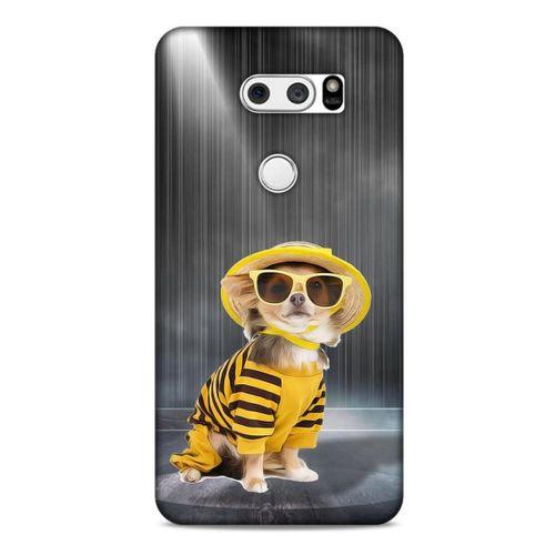 LG K40S Kılıf Köpek Kıyafetleri (15) Antişok Kılıf Chihuahua Pijama