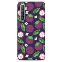Frutix Mangosteen 01 Oppo Realme XT Kılıf Desenli Silikon