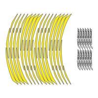 YAMAHA Yamaha Florasan Sarı R25 Uyumlu 1 Set Jant Şeridi