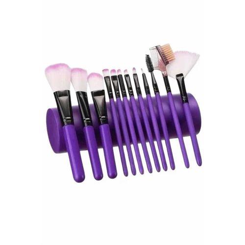 12 Parça Profesyonel Makyaj Fırça Seti