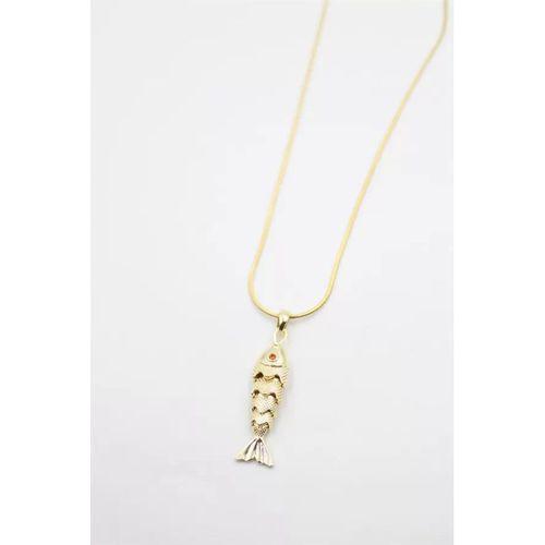 Balık Kolye - Altın