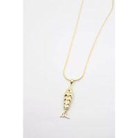 Balık Kolye - Altın