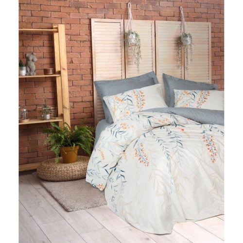 Cotton Box Cotton Box Nevresim Takımı Tek Kişilik Hiedra İndigo