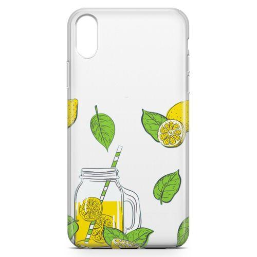 Apple iPhone XR Kılıf Naneli Ev Limonatası Arka Kapak Koruma Desenli Full Koruyucu
