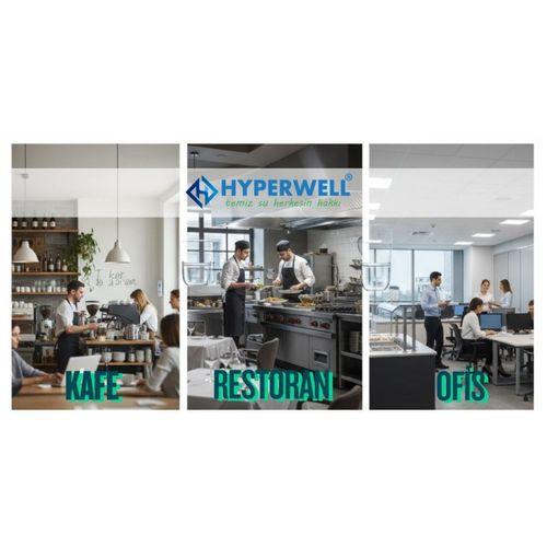 Hyperwell Günde 1 Ton Direkt Akışlı Cafe Restoranlar İçin Su Arıtma Cihazı