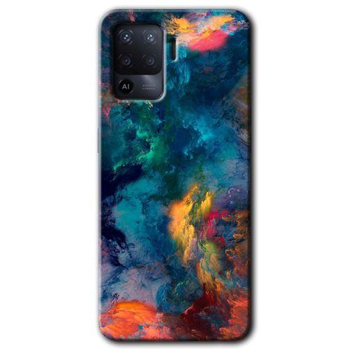 Oppo Reno 5 Lite Kılıf Kapak - Valhalla +Hayalet Ekran Yandan Gözükmez