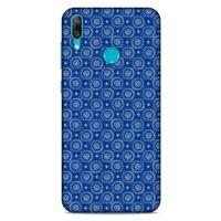 Huawei Y7 Prime 2019 Uyumlu Kılıf Mavi Delisi (39) Liquid Crystal Kılıf Yerel