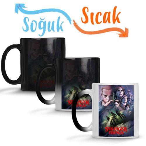 Stranger Things Sihirli Kupa Bardak Porselen