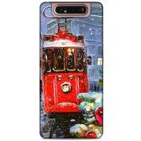 Samsung Galaxy A80 Kılıf Snowix (30) Silicone Case Karışık Renkli