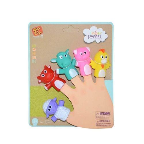 Finger Puppet Finger Puppet Hayvan Figürlü Parmak Kuklası