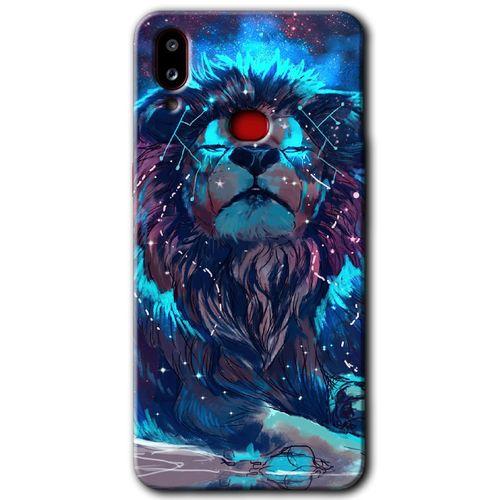 Samsung Galaxy A10s Kılıf Baskılı Kapak - Color Splash Purple + 5D Tam Kaplayan Cam