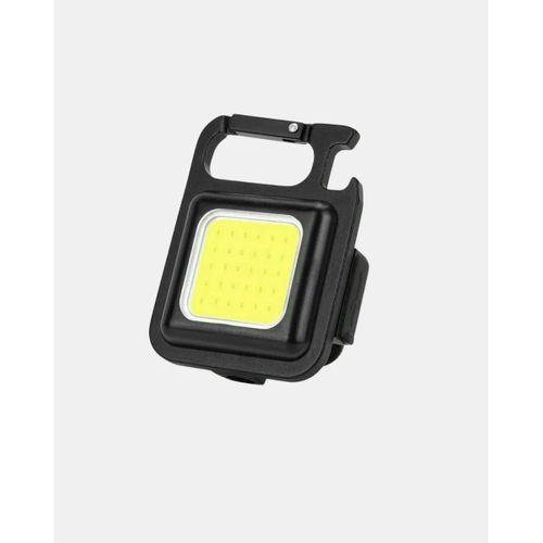 Şarjlı Cob Led Anahtarlık Fener – 4 Modlu, Manyetik Ve Katlanabilir Standlı