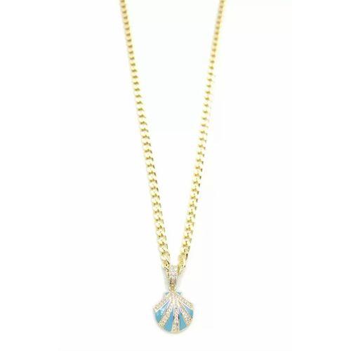 Deniz Kabuğu Kolye - Altın