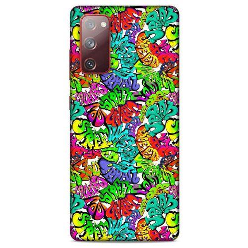 Graffitix (21) Desenli Silikon Kapak Samsung Galaxy S20 Fe Kılıf