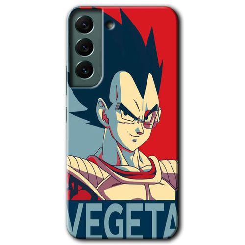 Galaxy S22 Kılıf HD Desen Baskılı Arka Kapak - Vegeta