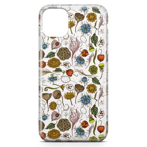 Apple iPhone 11 Kılıf Çörek Otu Arka Kapak Koruma Desenli Full Koruyucu