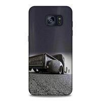 Lopard Samsung Galaxy S7 Edge Uyumlu Kılıf PickUpX (10) Full Koruma Kılıfı Koyu Gri