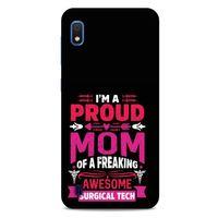 Samsung Galaxy A10 Uyumlu Kılıf Pembe Delisi (48) Bumper Kılıf Writing