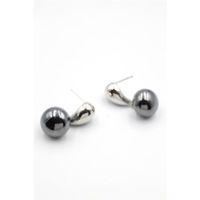 İncili Küpe - Gümüş