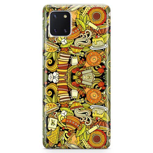 Samsung Galaxy A81 Kılıf Çay Çeşitleri Arka Kapak Koruma Desenli Full Koruyucu