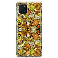 Samsung Galaxy A81 Kılıf Çay Çeşitleri Arka Kapak Koruma Desenli Full Koruyucu