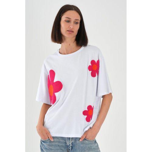 ALEXANDERGARDI Çicek Desenli Kadın T-shirt