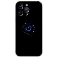 Potkal Hediye Fabrikası iPhone 14 Pro Max HD Baskılı Kılıf + 9D Tam Ekran Koruyucu - Heart Strokes