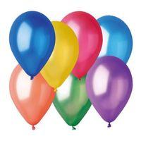 Metalik Balon Karışık Renkler 100 lü