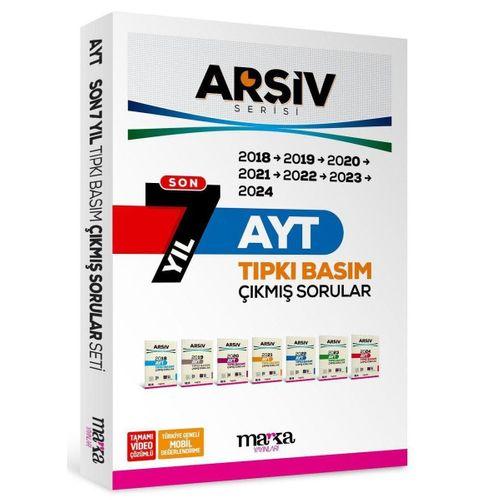Son 7 Yıl AYT ARŞİV Serisi Tıpkı Basım Fasikül Fasikül Çıkmış Sorular Tamamı Video Çözümlü Marka Yayınları