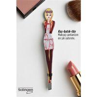 Profesyonel Eğimli Uçlu Stil İkonu Paslanmaz Çelik Kaş Cımbızı Solingen Professional 722861