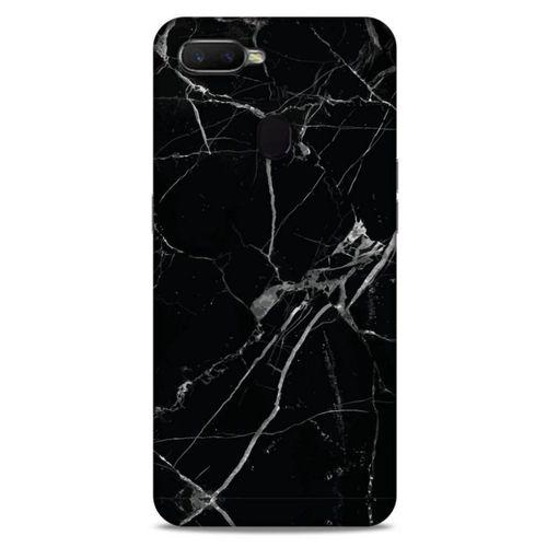 Mermer Desenli (17) Tema Tasarım Kılıf Siyah Oppo Ax7 Kılıf