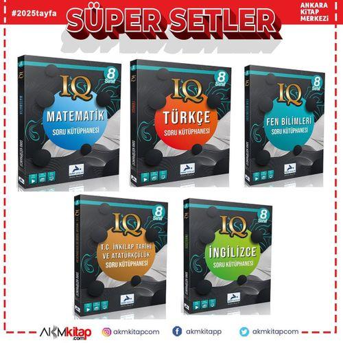 Paraf Yayınları 8.Sınıf IQ Soru Kütüphanesi Seti 5 Kitap