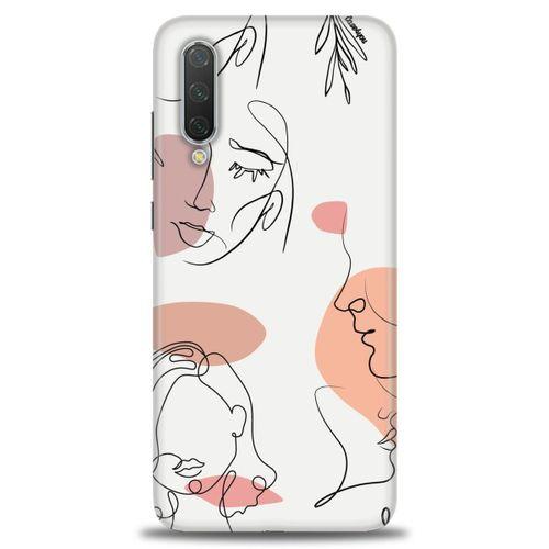 Xiaomi Mi 9 Lite Kılıf HD Baskılı Kılıf - Silüetler + Tam Ekran Koruyucu
