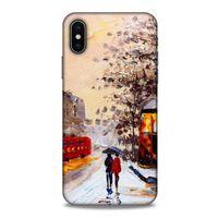 Cityx (38) Apple iPhone XS Kılıf Silikon Kapak Desenli
