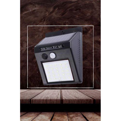 Bahçe Aydınlatma Sensörlü Güneş Enerjili Duvar Lambası 40 Led Işık