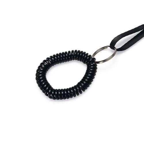 Beeztees Köpek Eğitim Düdüğü ve Klikırı, Karabina ve Bağlama Kordonlu, Mavi, 7x3x2cm