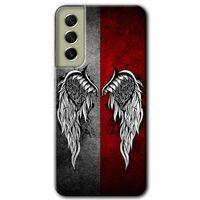 Samsung Galaxy S21 FE Kılıf Baskılı Kapak - Lucifer +Tam Ekran Koruyucu