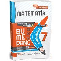 7. Sınıf Matematik Etkinlikli Bumerang Serisi Günay Yayınları