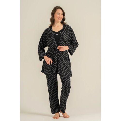 Kadın Pijama Takımı - 3'lü